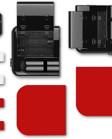 2 Pcs Fit for Jeep Red Wireless Car Door Logo Light, LED Car Door Courtesy Welcome Projector Light Ghost Shadow Lights