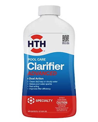 HTH 67067 Swimming Pool Care Clarifier Advanced - Crystal Clear Water in 24 Hours