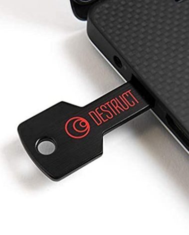 DESTRUCT USB Gadget - Military Grade Hard Drive Wiper - Permanently Erase All Data on PC and Laptops Before Selling