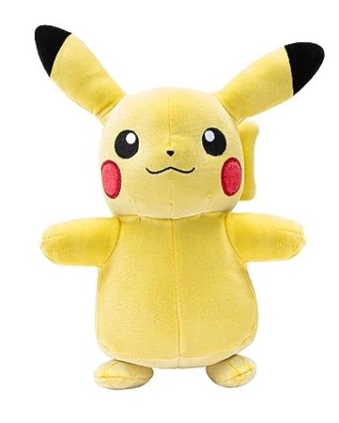 Pokémon Pikachu Select Velvet Plush - 8-Inch Pikachu Plush with Unique Velvet Fabric and Authentic Details