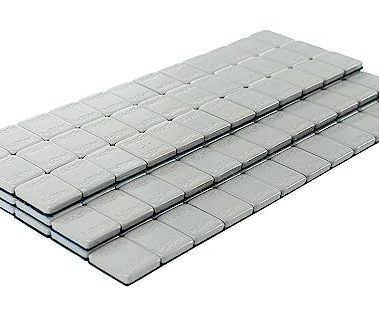 EASYBERG 1/4 oz Adhesive Stick On Wheel Weights, Tire Weights for Cars, Trucks, SUVs, Motorcycles, RC Cars, Big Box 720pcs 0.25 oz Total 180OZ/Box