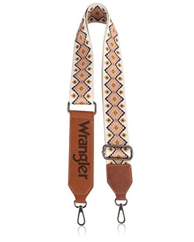 Montana West Wrangler Strap Western Purse Straps Replacement Crossbody Handbag Adjustable Aztec Wide Guitar Strap STP-2202CF