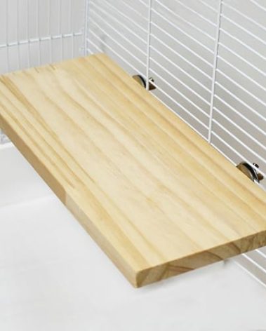 Parrot Bird Wood Perch Platform Large Stand Shelf for Birds,Tree Perches 1 PC