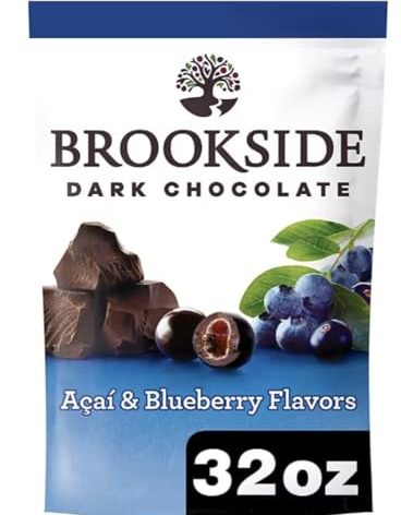 Brookside Dark Chocolate, Acai/Blueberry, Basic, 32 Oz