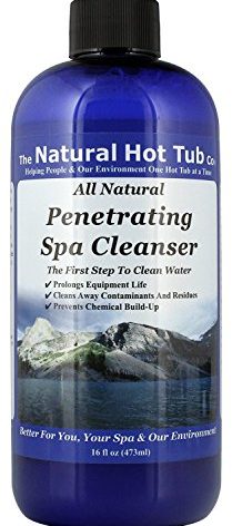 The Natural Hot Tub Company penetrating spa cleanser treatment