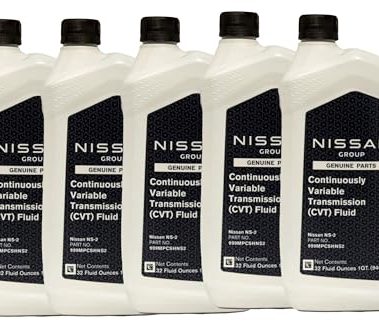 Nissan Genuine OEM CVT-2 Transmission Fluid 999MP-NS200P (5 Quarts)