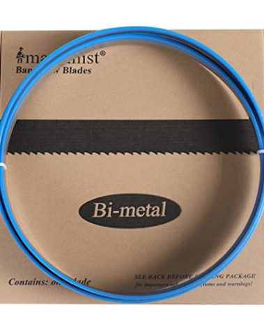 Imachinist S12011014 Bi-Metal Band Saw Blades 120" x 1" x 10/14TPI for Cutting Metal Variable Teeth