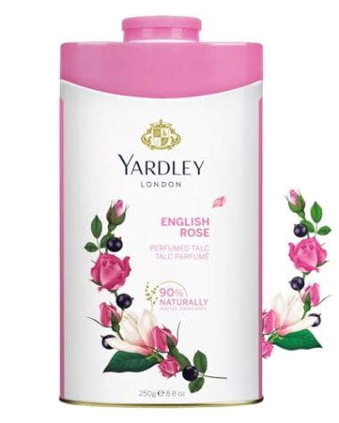 Yardley English Perfumed Talc, Rose