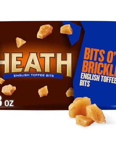 HEATH BITS O' BRICKLE English Toffee Baking Bits Bag, 8 oz