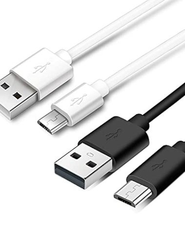 2 Pack USB Charger Charging Cable Cord compatible with Garmin Approach G30 G8 G80 Z80 Z82, Bushnell Neo Ghost Bushnell Phantom, Izzo Swami 6000, Foretrex 601, GolfBuddy Voice 2 Voicex VT3 VS4 Golf