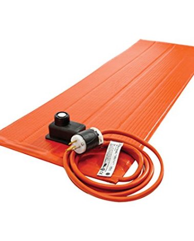 BriskHeat SRL12241PADJB Silicone Heating Blanket with Controller, 50-425F, 12x24 Size, 120 Volt, 720 Watt