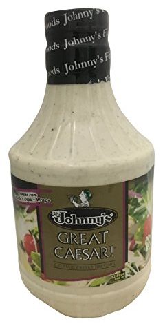 Johnny's Great Caesar Dressing, 32 Ounce Bottle