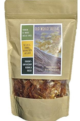 De-Waxed Blonde Shellac Flakes 1 lb. (16oz.)