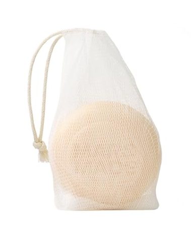 MARS MADE PLA Mesh Soap Saver - Plant-Based Exfoliating Net Bag for Shampoo, Conditioner & Body Bars - Travel-Friendly Foaming Shower Soap Scrubber Pouch with Breathable Mesh & Hanging Loop