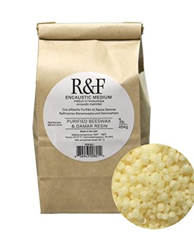R&F Handmade Paints Encaustic Medium Bagged Paint, 1-Pound