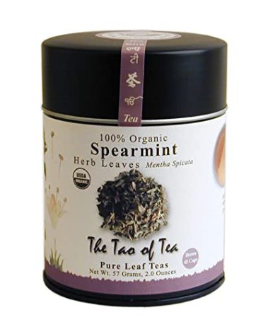 The Tao of Tea, Organic Spearmint Herbal Tea, Loose Leaf, 2 Oz