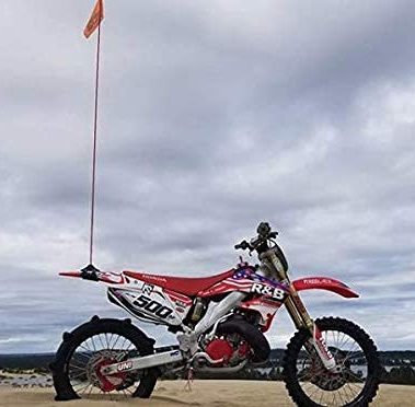 ZENXTEN Motorcycle Dune Whip Mount for Dirt Bikes and Off-Road Bikes - uniWhip 3.0 MX Mount (Upgraded) - Read Instructions ON Packaging