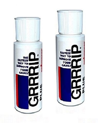 GRRRIP Plus Enhancer, Improve Grip, Dry Hands Grip Lotion. (2) - 2 oz. Bottles, 118 ml Total. Also Available in Packs 1, 4, 8 12. Proven Results Tennis, Crossfit, USPSA.