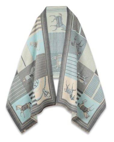 EXTREE Fashion Design Tie Scarfs for Women - Winter Warm Small Plaid Pointed Wool Scarf