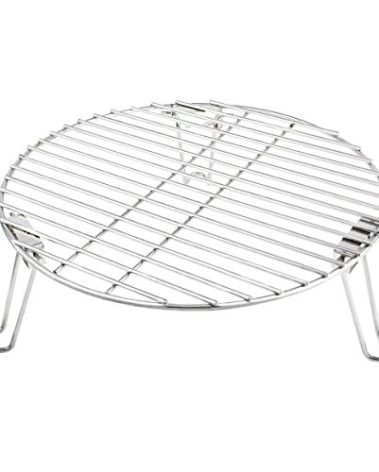 Mydracas Grill Expander Rack Stack Rack Expansion Grilling Rack Stainless Steel Fit Large & XL Big Green Egg Weber Kettle 22 Inches Charcoal Grill Kamado Joe,18" or Bigger Diameter Grill