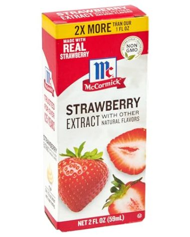 McCormick Strawberry Extract with Other Natural Flavors, 2 fl oz