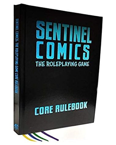 Greater Than Games | Sentinel Comics: Core Rulebook (Special Edition) | Tabletop Role Playing Game | Superhero Storytelling | Embossed, Leather-Like Cover