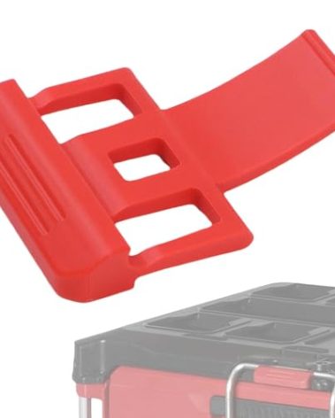 Yudylg Replacement Latch Compatible with Milwaukee Packout Drawer Tool Box – Drawer Lock Replacement, Precision Compatibility, Red, 1 Pack