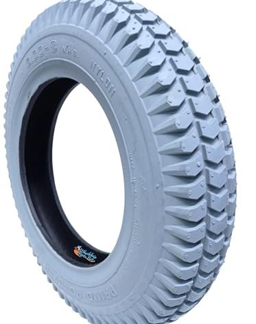 3.00-8 Pneumatic Tire - Knobby Tread - Primo Powertrax