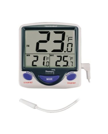 Control Company 4148 Jumbo Display Memory Monitoring Thermometer, -50°C to 70°C Temperature Range, 0.1° Resolution