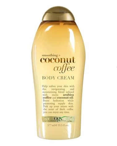 OGX Smoothing + Coconut Coffee Body Cream 19.5 oz