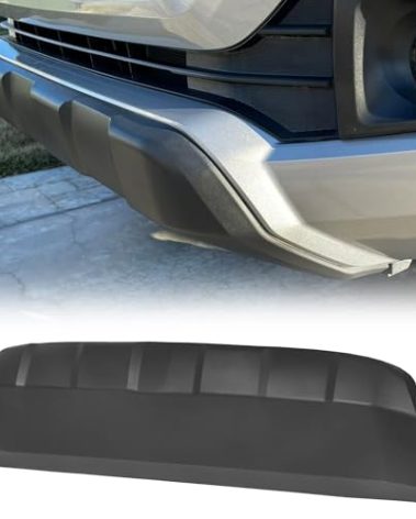 Kojem Front Lower Valance Bumper Panel Compatible with 2016-2023 Toyota Tacoma TO1095205, 5391104210, B077C14STM Air Dam Deflector Apron Skid Plate Plastic Textured Black