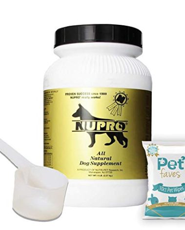 All Natural Dog Supplement Gold 5lb with 10ct Pet Wipes