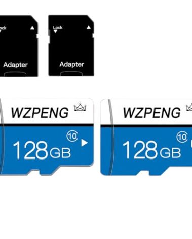 128GB Micro Sd Card Class 10 Memory Card with sd Adapter Fast Speed TF Card for Tablet/Mobile Phone/Camera -2PCS