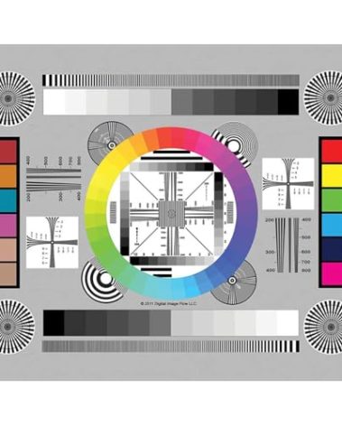 DGK Color Tools High Resolution 8.5x11" Chrome SD Professional Lens Test Chart, 3-Pack