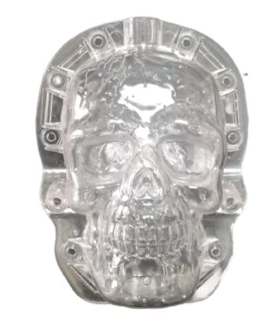 FRUITMOULD Frankenstein Skull pumpkin mold for growing into shape for Halloween Festivel (Skull pumpkin mold)