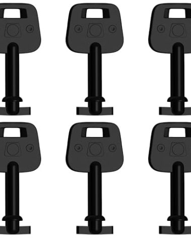 Key 59002 for Merfin Dispensers - Used with Dispenser Models 1002MM, 1003MM, 51003, and 1002 (6 Pack)