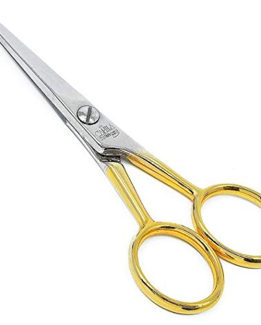 Camila Solingen CS45 Hair Scissors Professional 4.5" Very Sharp Grooming Scissors. Razor Edge Barber Hair Cutting Scissor. Stainless Steel Hair Cutting Shears for Salon. Made of in Solingen, Germany