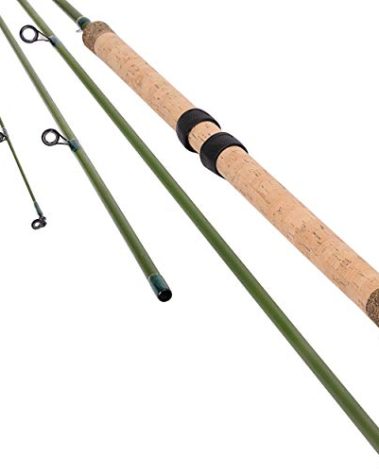 13' CENTERPIN Center PIN Float Fishing Rod 6-10lbs Wooden Cork Handle 4 Pieces Carbon Fiber Blanks Lure Wt 1/8-1/2oz