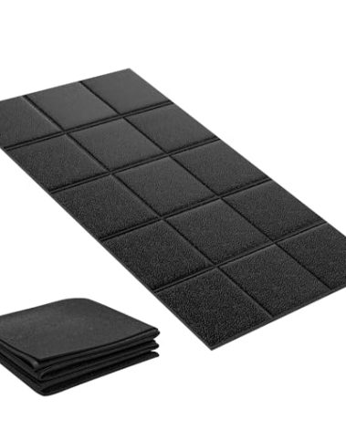 Stepwaver Walking Pad Treadmill Mat for Hardwood & Carpet Floors, 79" × 39.4", 0.25" Thick Extra Large Non-Slip Exercise Equipment Mats, Mat for Under Treadmill & Indoor Bike on Carpet