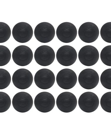 Velocity Practice Lacrosse Balls - 1, 2, 3, 6, 12, 18, 24, 36, 60 and 120 Packs - Official Size and Weight - Black