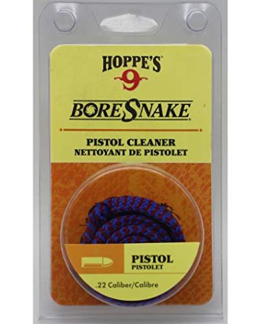 Hoppe's Boresnake .22 Caliber Pistol and Revolver, Clam E/F, Black