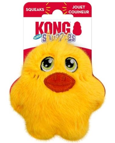 KONG Snuzzles Kiddos Mini Squeaker Dog Toy Extra Small (Duck)