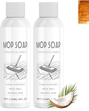 docucher Mop Soap Brazilian Waves, Mop Soap for Floor Cleaning, Mop Soap Scented, Highly Scented Mop Soap, Floor Cleaner for Mopping (2PCS)