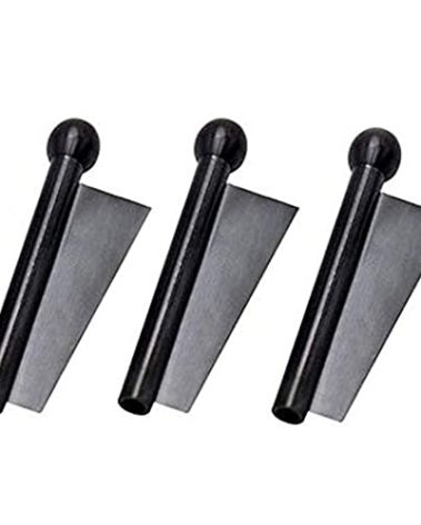 Nasal Vacuum Style, Sniffer Snorter Straw, Pure Stainless Steel Bullet Snuff Bottle, 3-Pack Black