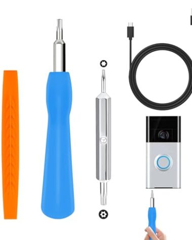 Ring Doorbell Screwdriver for ALL Models Ring Video Doorbell 4-in-1 Doorbell Maintenance Kit