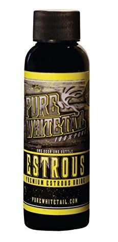 Pure Whitetail | Ultra-Premium Doe Estrous Urine | 2 oz Bottle | 100% Pure Mock Scrape Scent for Scent Wick or Drag Line | Doe Pee for Hunting | Urine from One Individual Doe in Heat