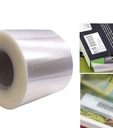 1000 Pcs Clear Waterproof Label Protector Shields-1 1/2"Hx3 1/2"W Gloss Finish Vinyl Transparent Address Library Book Repair Tape Label Rectangular Numbers Barcode Shields in Office Class Supermarket