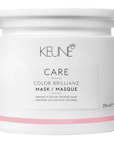 Keune Care Color Brillianz Mask, Deep-Conditioning & UV-Protecting Treatment for Color-Treated Hair, 6.8 Fl Oz