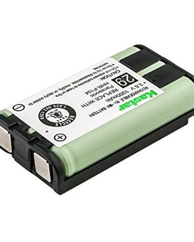 Kastar HHR-P104 Cordless Phone Battery, Ni-MH, 3.6 Volt, 1000mAh Ultra Hi-Capacity, Replacement for Panasonic HHR-P104 HHR-P104A and Sony MDR-RR800/900 Series Rechargeable Battery