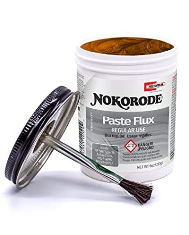 RectorSeal Nokorode 14020 Paste Flux, Cleans and Fluxes, Plumbing, 8 oz.